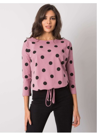 Ružové bavlnené tričko