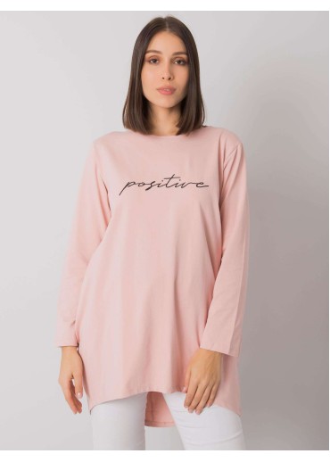 Tmavopúdrovo ružová tunika