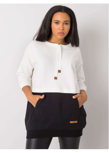 Čierna bavlnená tunika