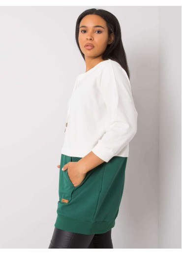 Zelená bavlnená tunika