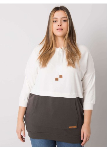 Khaki zelená bavlnená tunika