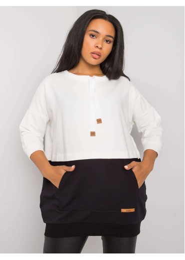 Čierna bavlnená tunika