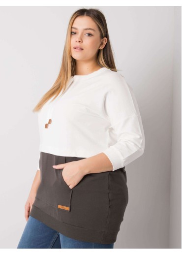 Khaki zelená bavlnená tunika