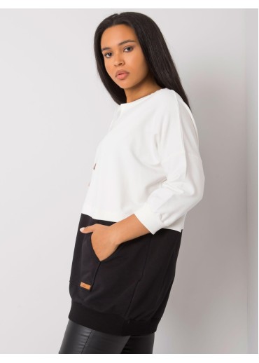 Čierna bavlnená tunika