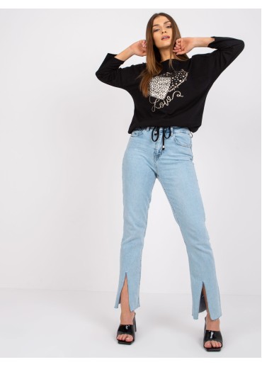 Čierne tričko s potlačou