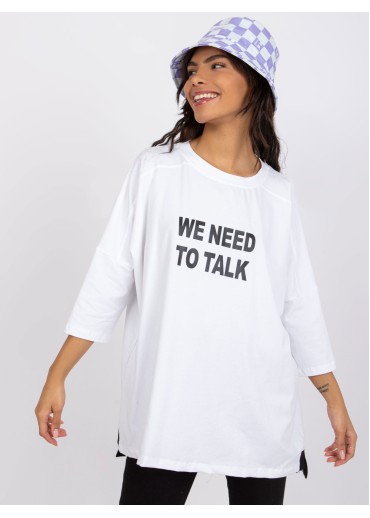 Biele oversize tričko
