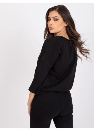 Čierne tričko s potlačou