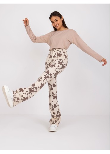 Béžovo hnedé tričko s dlhým rukávom