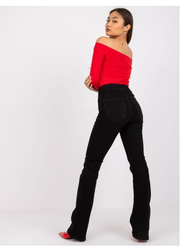 Červené bavlnené tričko