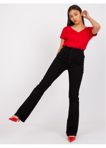 Červené basic tričko