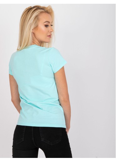 Svetlozelené basic tričko