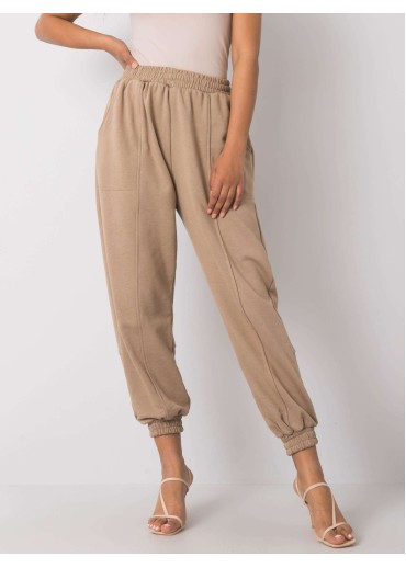 Béžovo hnedé tepláky