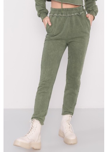 Khaki zelené tepláky