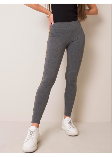 Sivé legíny s lampasmi