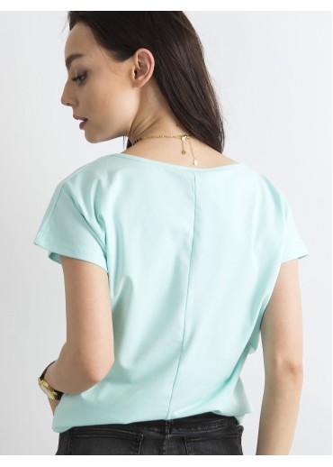 Svetlozelené basic tričko