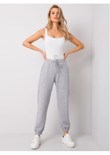 Sivé basic tepláky