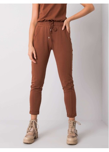 Béžovo hnedé tepláky