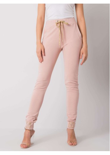 Tmavopúdrovo ružové tepláky