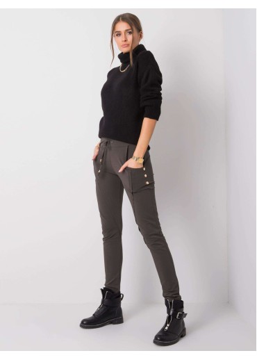 Khaki zelené tepláky