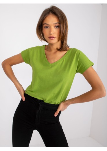 Zelené basic tričko