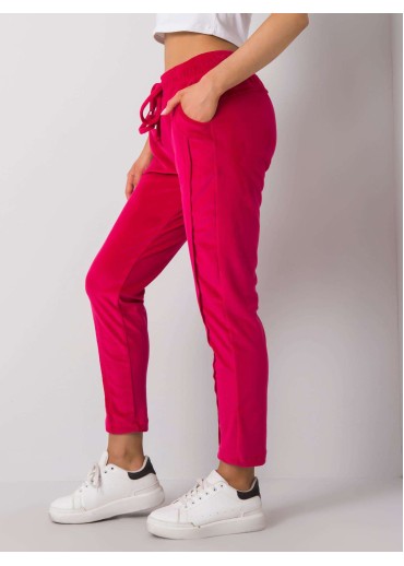 Fuchsiovo ružové tepláky