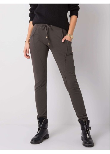 Khaki zelené tepláky