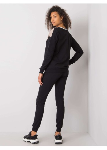 Čierna tepláková súprava