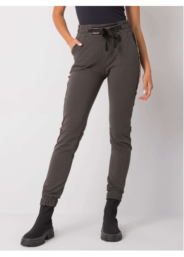 Khaki zelené tepláky