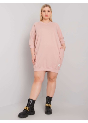 Tmavopúdrovo ružová tunika