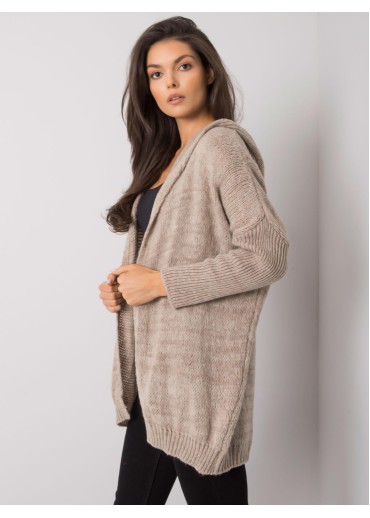 Béžovo hnedý sveter