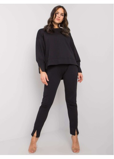 Čierna tepláková súprava