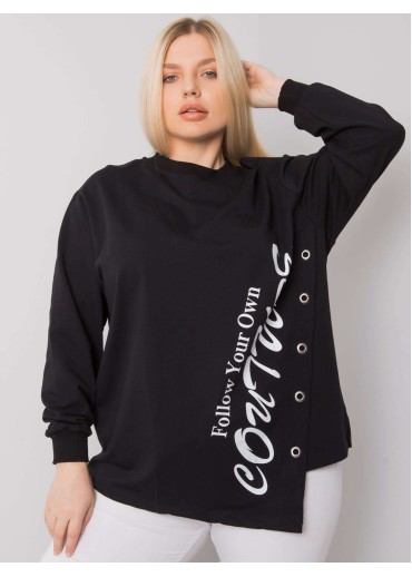 Čierne tričko s potlačou