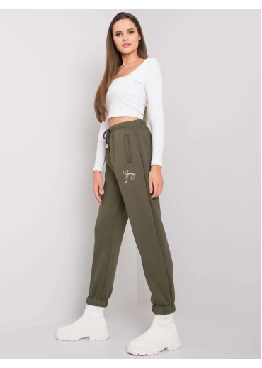 Khaki zelené tepláky