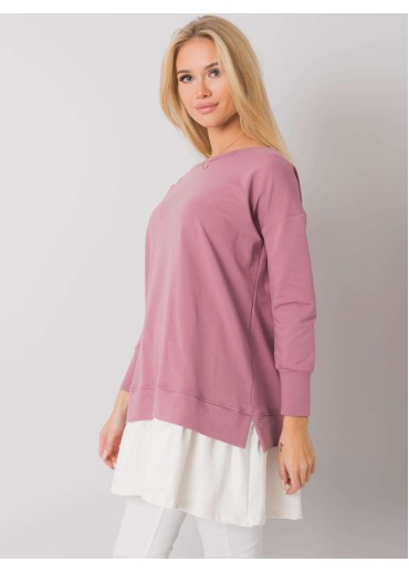 Tmavopúdrovo ružová tunika