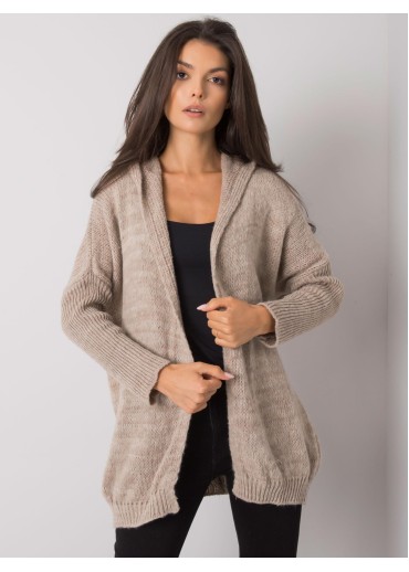 Béžovo hnedý sveter