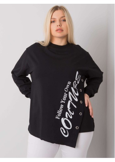 Čierne tričko s potlačou