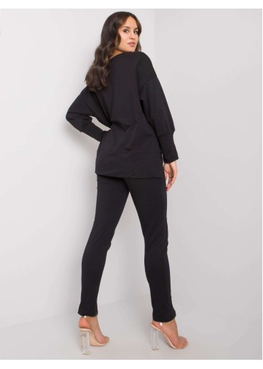 Čierna tepláková súprava