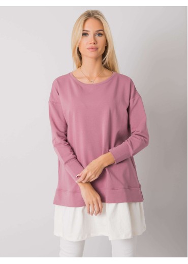 Tmavopúdrovo ružová tunika