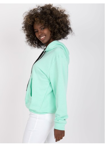 Svetlozelená mikina