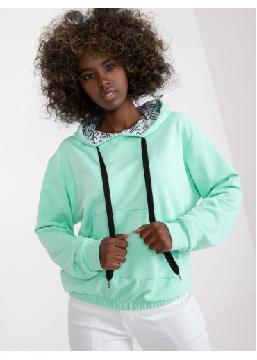 Svetlozelená mikina