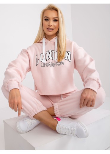 Púdrovo ružová tepláková súprava