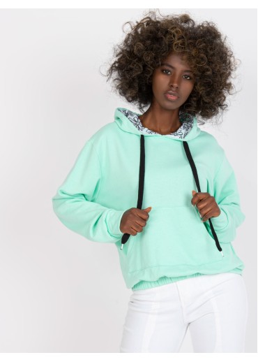 Svetlozelená mikina