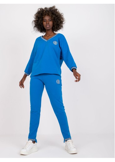 Modrá tepláková súprava