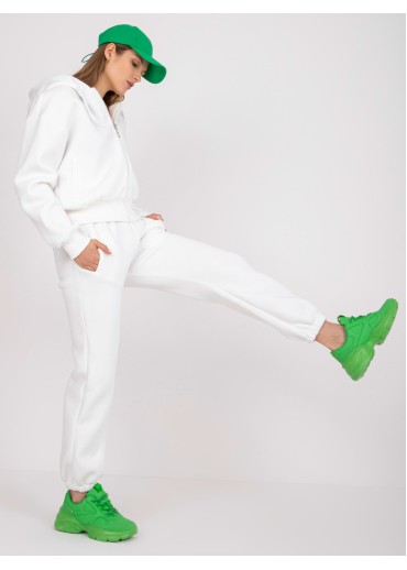 Biela tepláková súprava