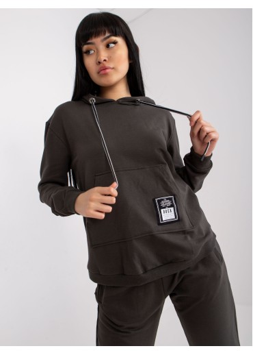 Khaki zelená tepláková súprava