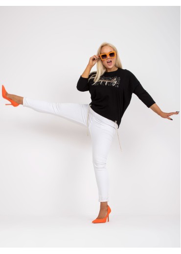 Čierne tričko s potlačou