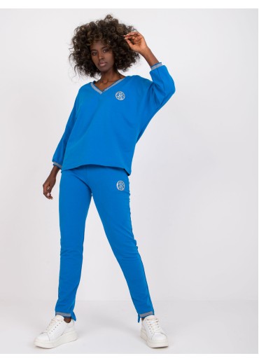 Modrá tepláková súprava