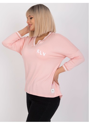 Púdrovo ružové tričko