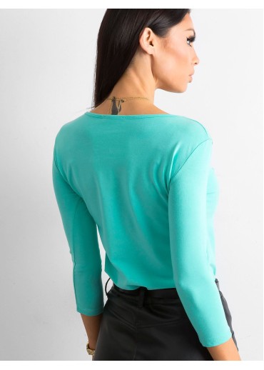 Mätovo zelené basic tričko