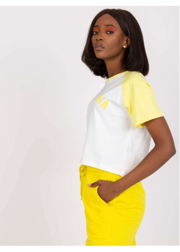 Žlté basic tričko